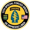 12th Special Forces Group US Army Challenge Coin view 3