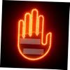 balacoo LED Hand Signal Light for Car Interactive Finger Gesture Lamp with Remote Control Multi-Functional Warning Light for Women Drivers Cool Car Decor and Accessories view 1