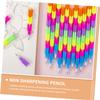 20Pcs Colorful Stackable Pencils for Multi Functional Portable Stationery Easy to Erase Design for Creative Learning and Fun Activities view 2