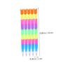 20Pcs Colorful Stackable Pencils for Multi Functional Portable Stationery Easy to Erase Design for Creative Learning and Fun Activities view 4