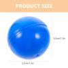Mikikit 100Pcs Openable Raffle Balls 1.25 Inch Hollow Lottery Balls for Party Games Event Drawings and Kids Fun Colorful Table Tennis Ball Props view 4