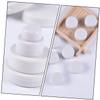 DOITOOL 100Pcs White Baby Rattle Toys 32MM Plastic Ring Boxes for Infants Noise Makers for Newborn Playtime view 4
