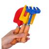YARNOW Children's Gardening Tool Set Colorful Mini Shovel Rake for Boys and Girls 2-Piece Gardening Playset for Outdoor Fun and Weeding view 4