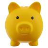 Abaodam Cultivate Boys and Girls Saving Habit Piggy Jar Adorable Pig Statue Decorative Desktop Pig Bank view 1