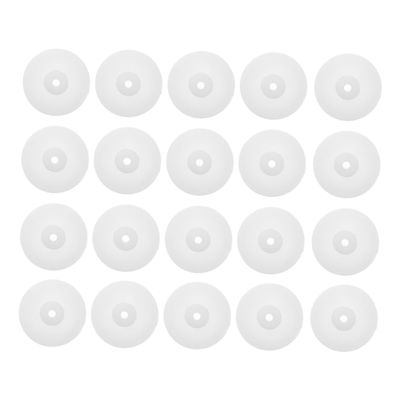 Cabilock 40 Pcs Replaceable Plastic Pulley Wheels Versatile Mute Gear for Plane Motor Projects DIY Applications and Easy to Install for Consistent Speed Reduction