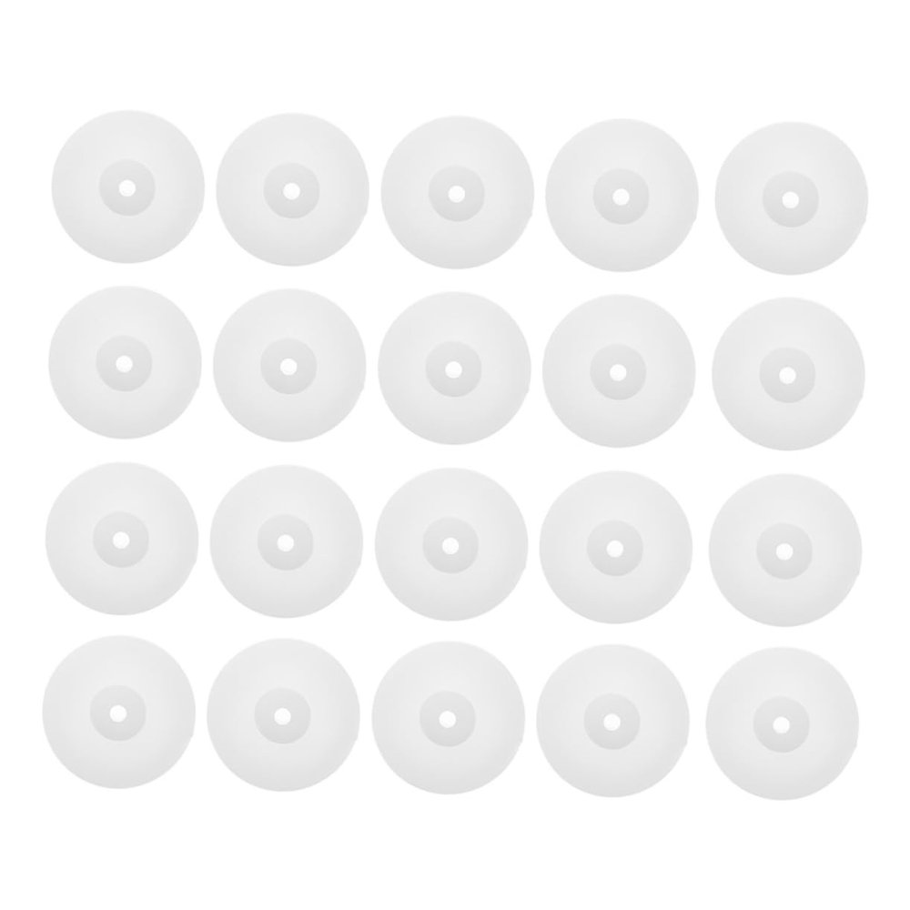 Cabilock 40 Pcs Replaceable Plastic Pulley Wheels Versatile Mute Gear for Plane Motor Projects DIY Applications and Easy to Install for Consistent Speed Reduction