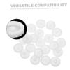 Cabilock 40 Pcs Replaceable Plastic Pulley Wheels Versatile Mute Gear for Plane Motor Projects DIY Applications and Easy to Install for Consistent Speed Reduction view 3