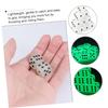 BESPORTBLE 1set Glow The Luminous Sided Round Corner Playing Dices for Table Games Ktv and Events for Parties and Math Games 20pcs view 4