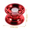 Kisangel Professional Unresponsive Yo-Yo for Beginners and Advanced Users Metal Yo-Yo String for Competitive Play and Tricks Compact Size Construction view 2