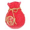 BESPORTBLE Red Money Bag Piggy Bank Money Jar Year Decorations Landscape Art Decor view 1