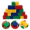 BESPORTBLE 2sets Square Corner Cognitive Dices for Math Teaching Props Acrylic Learning Dices for Counting Skills and Visual Recognition 24pcs*2 view 2