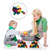 BESPORTBLE 2sets Square Corner Cognitive Dices for Math Teaching Props Acrylic Learning Dices for Counting Skills and Visual Recognition 24pcs*2 view 3