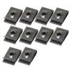 Auto Car U-Clip 100pcs Car Screw Base U Clip Car Modification Fastener Metal Fender Bumper Protection Clip Car Interior Accessories for Dash Door Panel Interior Trim view 3