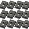 Auto Car U-Clip 100pcs Car Screw Base U Clip Car Modification Fastener Metal Fender Bumper Protection Clip Car Interior Accessories for Dash Door Panel Interior Trim view 4