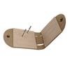 BESPORTBLE Cribbage Board Game Travel Card Game Bag Score Board Leather Playing Card Organizer for Poker Pu Leather Bag view 1