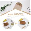 BESPORTBLE Cribbage Board Game Travel Card Game Bag Score Board Leather Playing Card Organizer for Poker Pu Leather Bag view 3