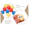 Toddmomy 30pcs Plastic Bingo Balls Lottery Game Balls Numbers for Party Games Raffle Drawing view 3