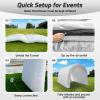 GR8FUN Inflatable Sports Tunnel Entrance 16x10x10FT White, Built-in Blower  Event Inflatable Tunnel Tent for Team Intros, Business Promotion, Trade Shows, Advertising & Exhibitions view 4