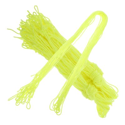 VOSAREA 50pcs Nylon Yo-yo Strings for Boys and Girls and Adults Rainbow Replacement Ropes Professional Competition String for Learning Tricks and Sports Activities