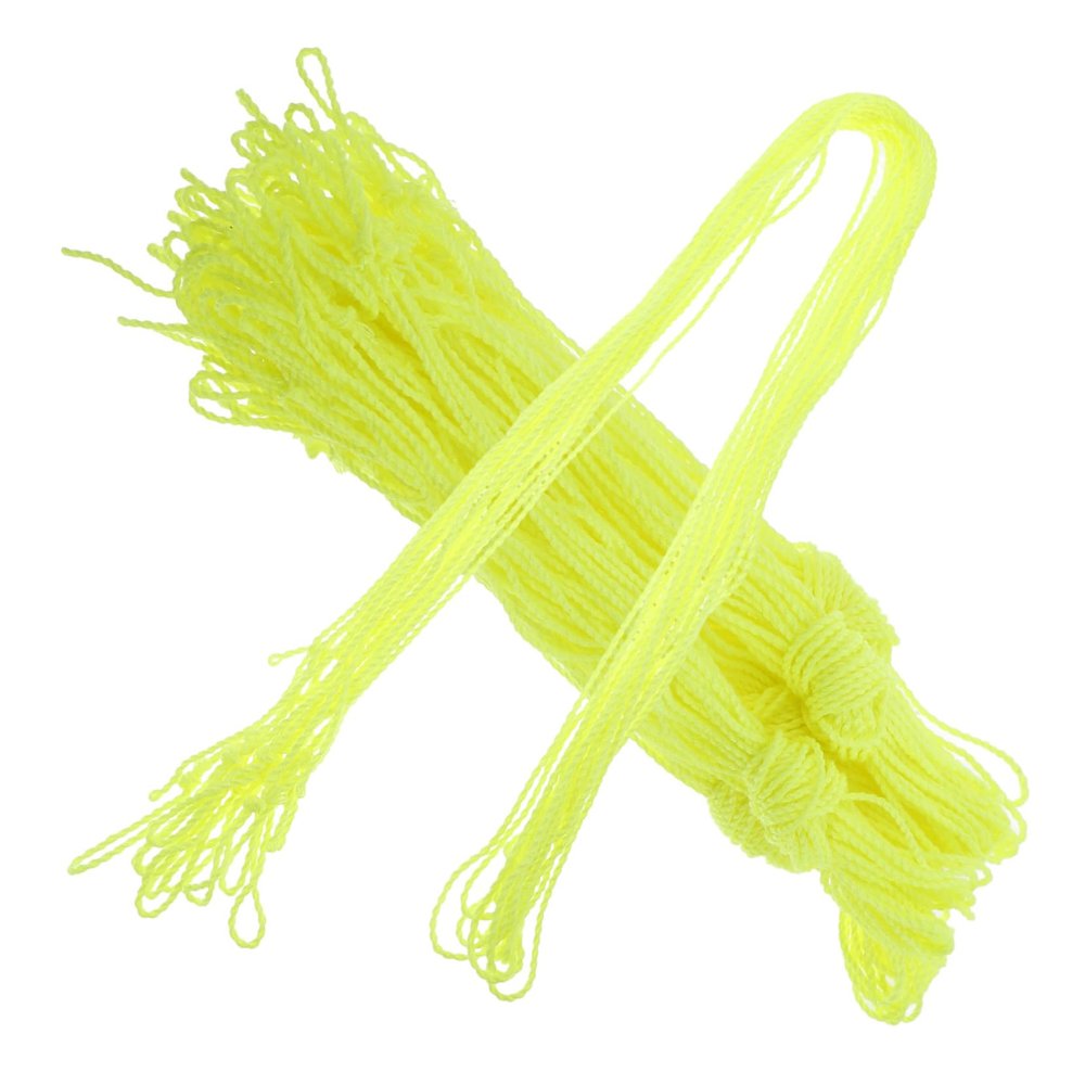 VOSAREA 50pcs Nylon Yo-yo Strings for Boys and Girls and Adults Rainbow Replacement Ropes Professional Competition String for Learning Tricks and Sports Activities