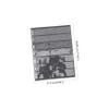 Veemoon 10pcs Stamp Collecting Album Pages Standard Black Double-sided Stamp Storage Inserts for Coins Postcards and Photos Collectors and Enthusiasts view 2