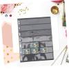 Veemoon 10pcs Stamp Collecting Album Pages Standard Black Double-sided Stamp Storage Inserts for Coins Postcards and Photos Collectors and Enthusiasts view 4