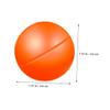 PRETYZOOM 20pcs Orange Raffle Balls Plastic Draw Spheres for Party Games Group Activities and Prize Draws Gatherings and Event Coordination view 2