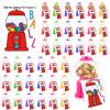 Gosodeny 24 Sets Valentines Day Treat Container Set with Printed Cards and Ribbons  Decorative Seasonal Packaging Collection view 1