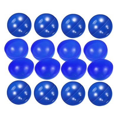 FOYTOKI 20pcs Raffle Drawing Balls Blue Plastic Spheres for Bingo Parties and Family Game Nights Easy to Use for Groups and Community Events