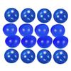 FOYTOKI 20pcs Raffle Drawing Balls Blue Plastic Spheres for Bingo Parties and Family Game Nights Easy to Use for Groups and Community Events view 1