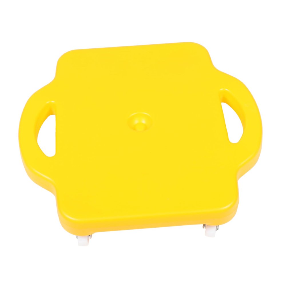 BESTonZON Boy Girl's Balance Training Sliding Board Toy Sensory Plaything for Coordination and Mobility Development Sturdy Four-wheeled Design for Home Use