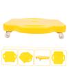 BESTonZON Boy Girl's Balance Training Sliding Board Toy Sensory Plaything for Coordination and Mobility Development Sturdy Four-wheeled Design for Home Use view 4