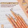 2sets Fun Capybara Writing Pencil Cartoon Wood Pencil Drawing Stationery School Pencil for Kids Student School Drawing Writing Sketching Pencil view 4