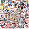 100Pcs Baseball Stickers,Waterproof Vinyl Baseball Decals for Kids Teens Boys Adults, Sports Decals for Snowboard Laptop Water Bottles Hydro Flasks Phone Case Guitar Skateboard Bicycle view 1