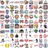 100Pcs Baseball Stickers,Waterproof Vinyl Baseball Decals for Kids Teens Boys Adults, Sports Decals for Snowboard Laptop Water Bottles Hydro Flasks Phone Case Guitar Skateboard Bicycle view 3