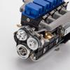 Engine Model Kit, Working L4-205-OHV 20.5cc Inline 4-Cylinder 4-Stroke Water-Cooled Gasoline Engine Model Kit for RC Cars, Kit Version view 3