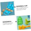 Toyvian 3pcs Clip for Safe Plastic Interactive Toy for Boys and Girls for Fights Play Random Colors view 3