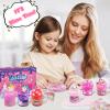 6-Pack Unicorn Slime Kit for Kids, Pink Soft Butter Slime, Stretchy, Non-Sticky Crystal Slime for Girls Ages 8-12, Birthday Gift Toys&Cute Kids Slime Party Favors for Girls 4-6 view 2