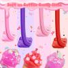 6-Pack Unicorn Slime Kit for Kids, Pink Soft Butter Slime, Stretchy, Non-Sticky Crystal Slime for Girls Ages 8-12, Birthday Gift Toys&Cute Kids Slime Party Favors for Girls 4-6 view 3