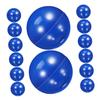 MAGICLULU 20pcs Blue Plastic Bingo Balls Hollow Raffle Spheres for Prize Draws Party Games and Event Activities Fun Game Props for Group Divisions and Easy Prize Distribution view 1