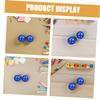 MAGICLULU 20pcs Blue Plastic Bingo Balls Hollow Raffle Spheres for Prize Draws Party Games and Event Activities Fun Game Props for Group Divisions and Easy Prize Distribution view 3