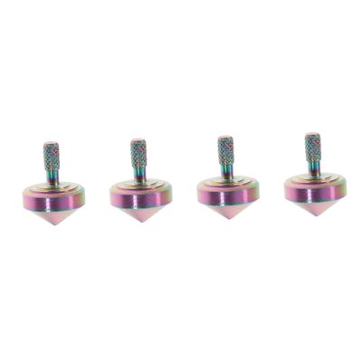 GALPADA 3pcs Desktop Gyro Alloy Relief Vintage Totem for Desk Creative Fidget for Adults Balance