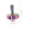 GALPADA 3pcs Desktop Gyro Alloy Relief Vintage Totem for Desk Creative Fidget for Adults Balance view 3