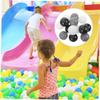 ABOOFAN 50pcs Ocean Balls for Play Areas Plastic Pit Balls for Party Decorations Lightweight Fun for Indoor Outdoor Games and Events view 4