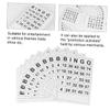 BESTonZON 60pcs Bingo Game Cards Bingo for Adults Scratch Cards Game Night Intellectual Development Plaything view 4