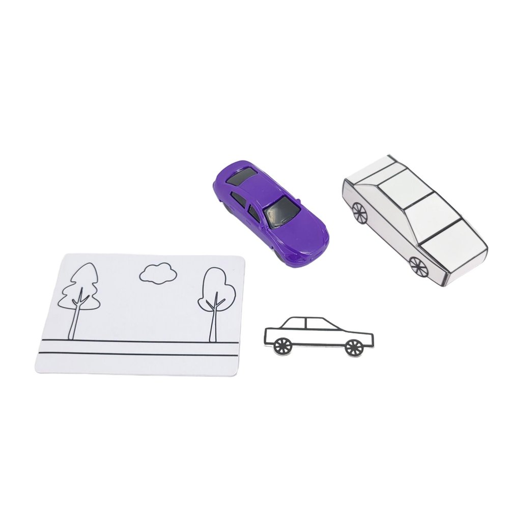 Appearing Car Magic Trick  Draw a Car and It Magically Appears, Fun Magic Set for Beginner, Easy to Do Magic