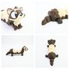 LIWA LIRO 3D Printed Ferret, 3D Printed Animals, Full Articulated Flexible Fidget Toys for Desk Dcor - Brown - Small - 5.5Inch view 3