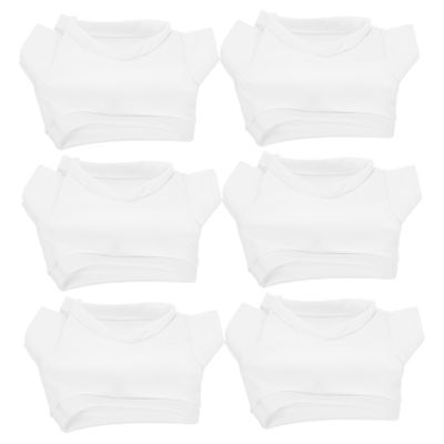 ifundom 12pcs Stuffed Bear Clothes Soft T-Shirts for Plush Bears Comfortable Doll Outfits for Dress-up and Imaginative Play