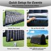 GR8FUN Inflatable Sports Tunnel Entrance 16x10x10FT Black, Built-in Blower  Event Inflatable Tunnel Tent for Team Intros, Business Promotion, Trade Shows, Advertising & Exhibitions view 4