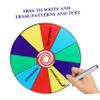 Cabilock Prize Wheel Tabletop Spinner for Raffles and Games Pvc Construction Stable Base for Parties Festivals and Entertainment Events view 4